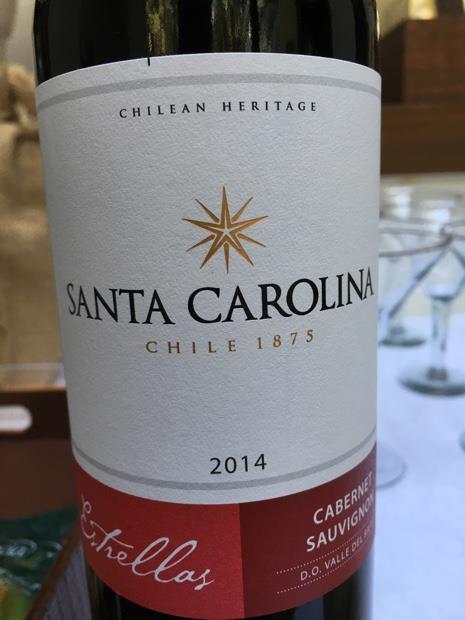 Rượu vang Chile Santa Carolina Estrellas Cabernet Sauvignon