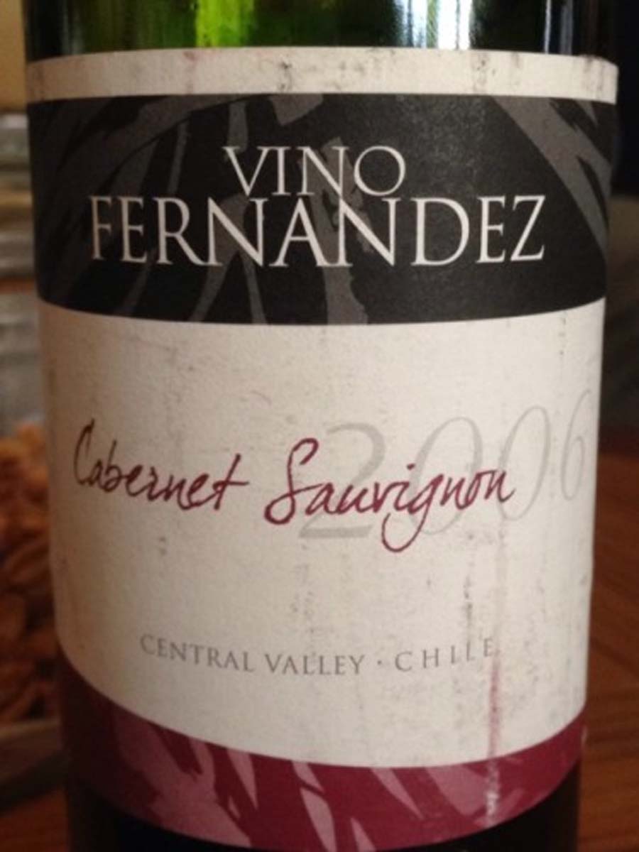 Rượu vang Chile Vino Fernandez Cabernet Sauvignon