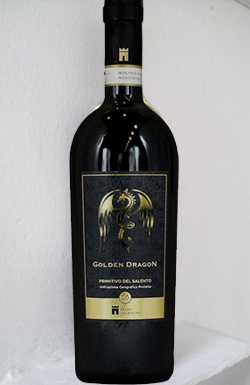 Rượu vang Golden Dragon Primitivo del Salento