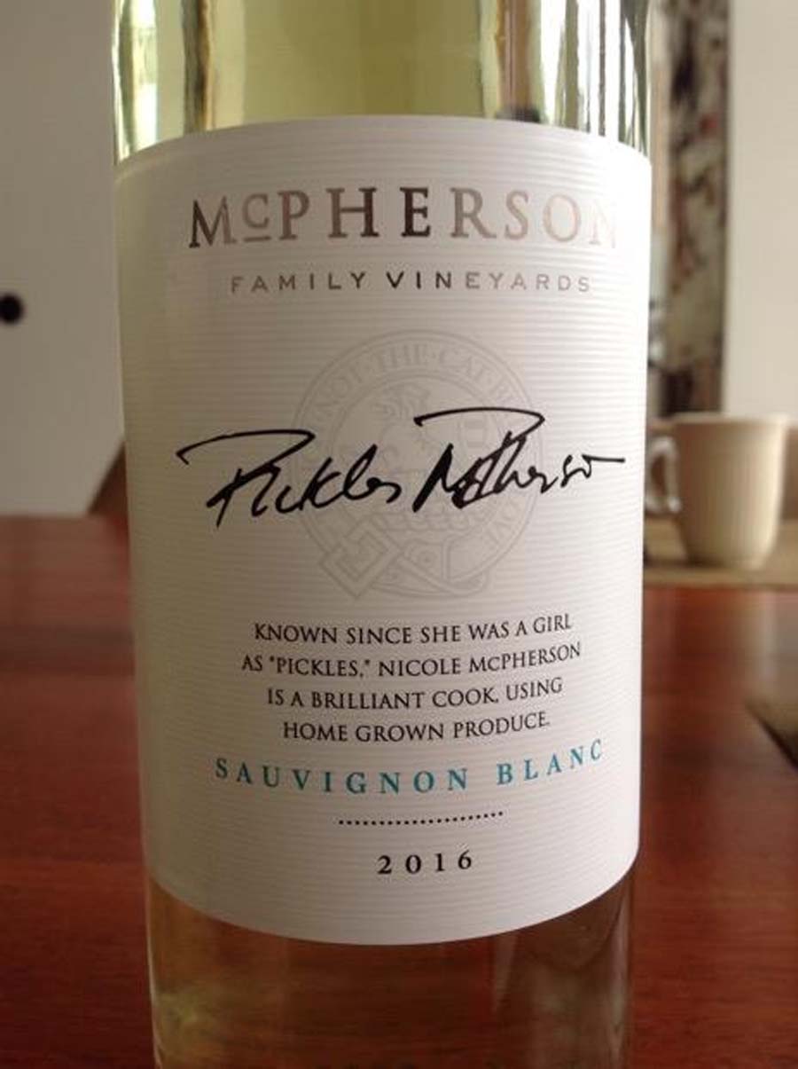 Rượu vang Úc McPherson Sauvignon Blanc