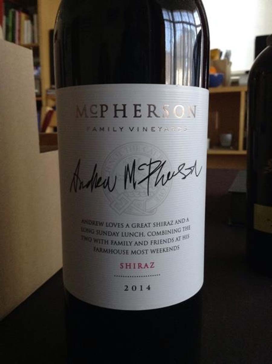 Rượu vang Úc McPherson Shiraz