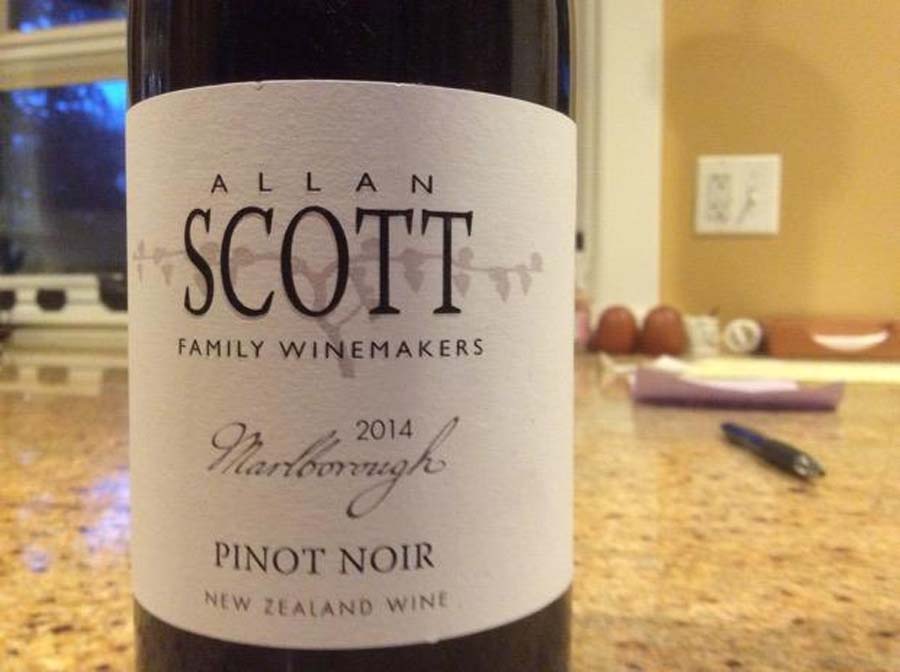 Rượu vang New Zealand Allan Scott Pinot Noir
