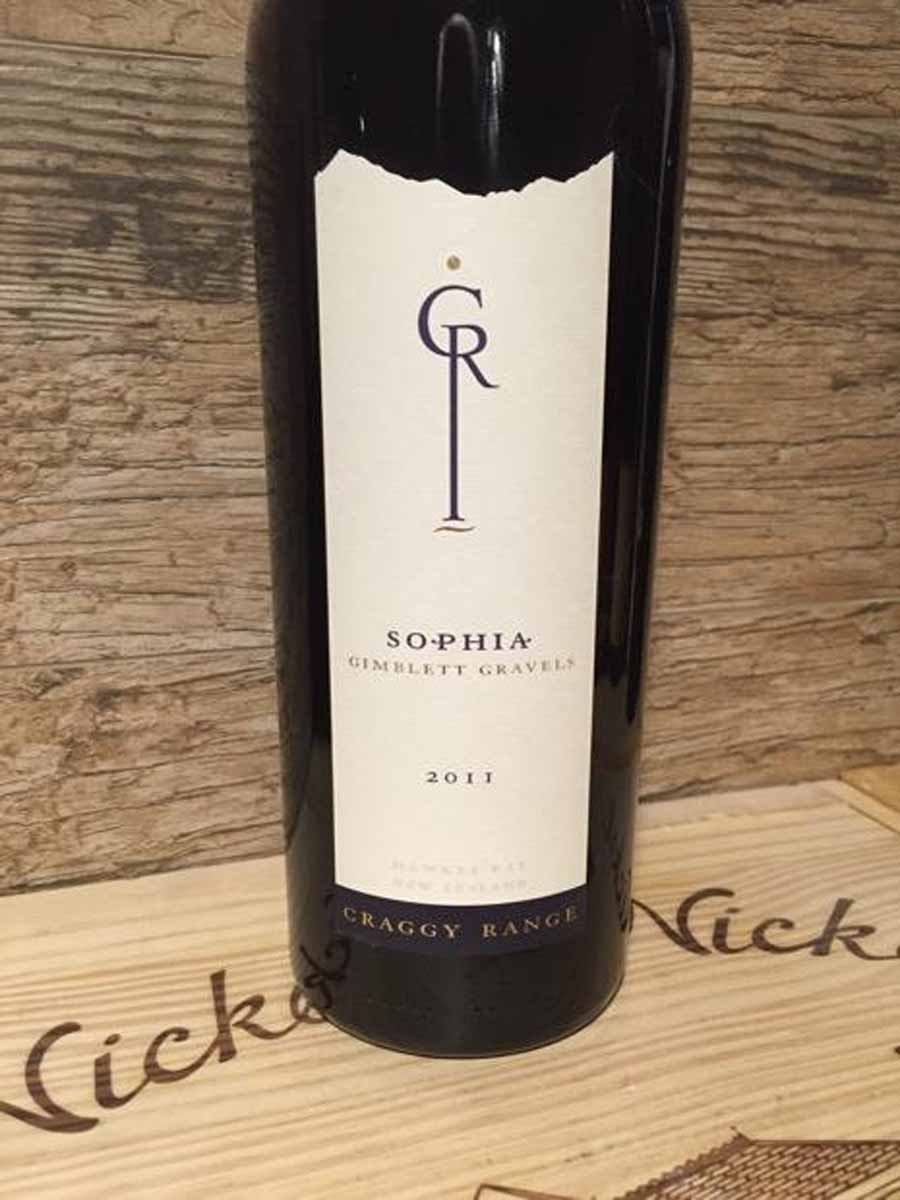 Rượu vang New Zealand Craggy Range Sophia Gimblett Gravels Vineyard