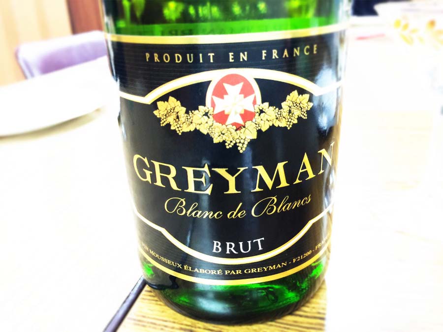 Rượu vang nổ Greyman Blanc de Blancs France 