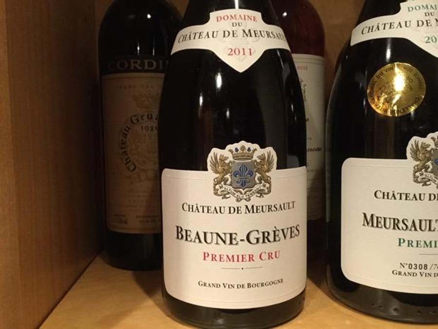 Rượu vang Pháp Beaune-Greves Premier Cru Chateau de Meursault