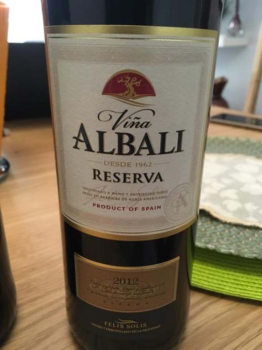 Rượu vang Tây Ban Nha Vina Albali Reserva Tempranillo