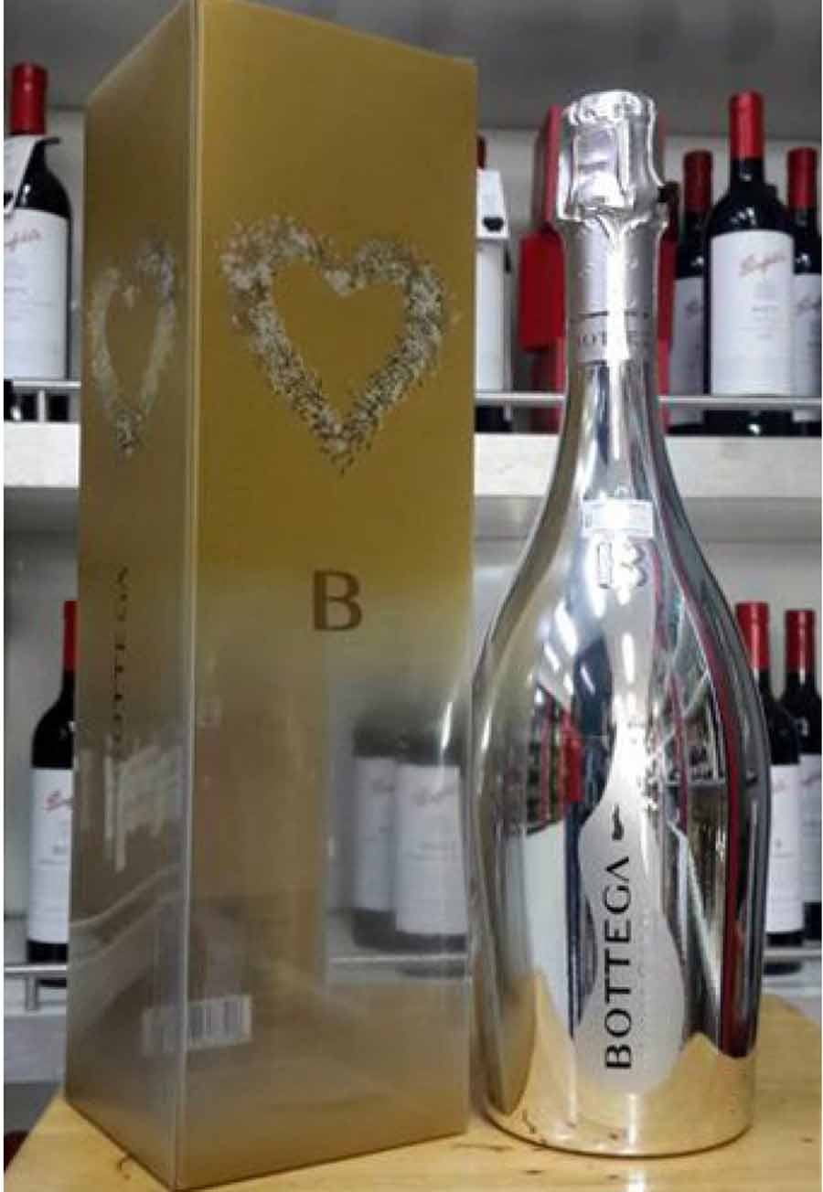 Rượu vang Ý Bottega White Gold Spumante Brut