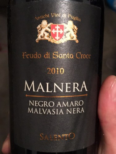Rượu vang Ý Malnera NegroAmaro Malvasia Nera Salento Giorgio