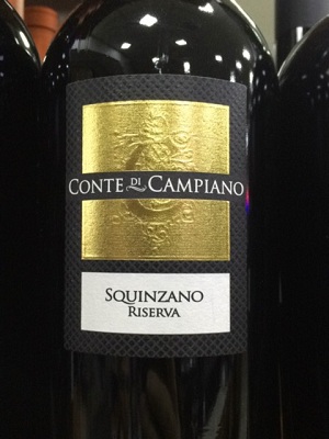 Rượu vang Conte Di Campiano Squinzano