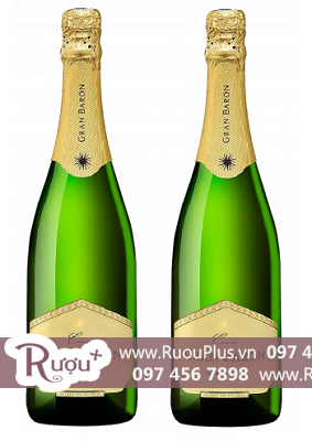 Rượu sâm banh - vang nổ Gran Baron Cava SEMI SECO