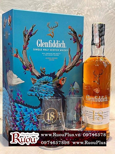 Hộp quà Glenfiddich 18 năm