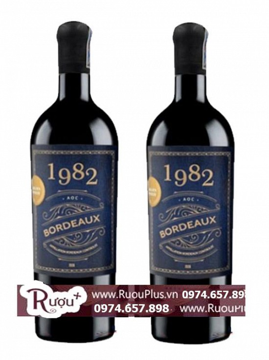 Vang Pháp 1982 Bordeaux AOC Đầu si