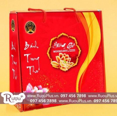 Bánh trung thu cổ truyền hộp giấy 4 bánh
