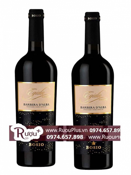 Rượu vang Egidio Barbera d’Alba Bosio