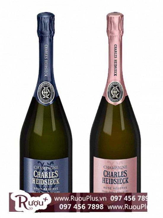 Rượu Champagne Charles Heidsieck Brut Reserve - Rosé Réserve