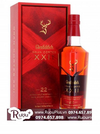 Rượu Glenfiddich 22 Gran Cortes
