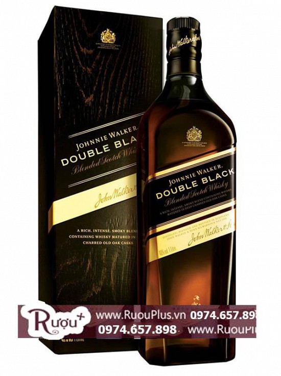 Rượu JOHNNIE WALKER DOUBLE BLACK