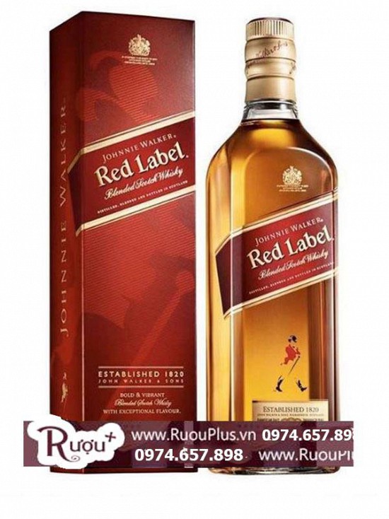 Rượu Johnnie Walker Red Label