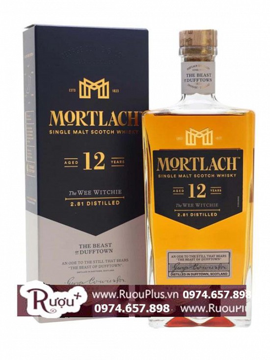 Rượu Mortlach 12 Single Malt Scotch Whisky