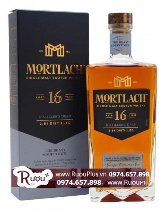 Rượu Mortlach 16 Distillers Dram