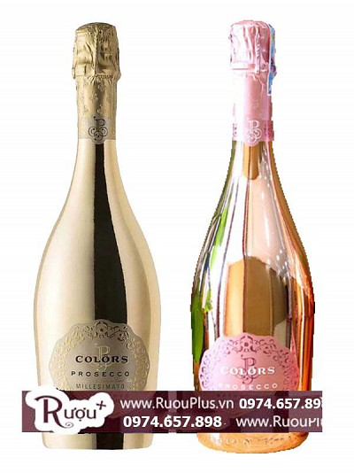 Rượu vang nổ Colors Pitars Prosecco Millesimato - Rose