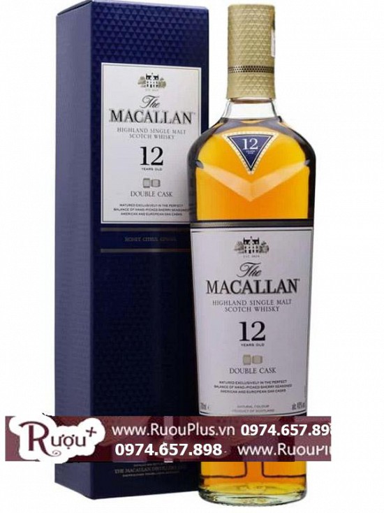 Rượu Macallan 12 Double Cask