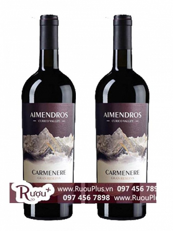 Rượu Vang Aimendros Carmenere Gran Reserva