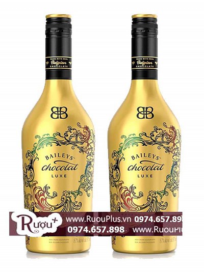 Rượu Baileys Chocolat Luxe nhãn vàng