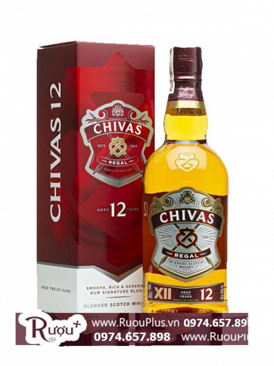 Rượu Chivas 12 Năm Chính Hãng