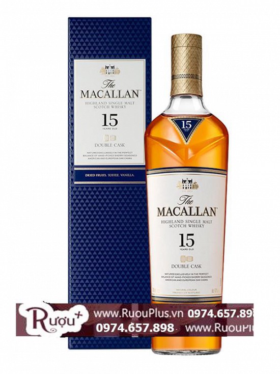 Rượu Macallan Double Cask 15