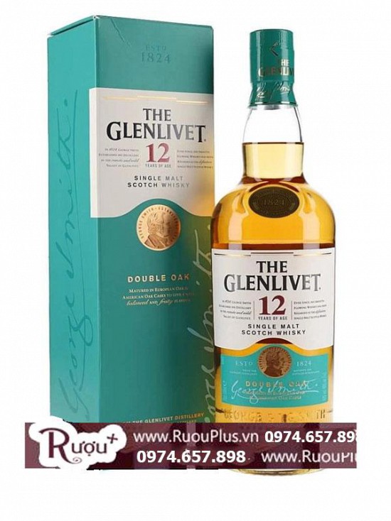 Rượu The Glenlivet 12 Single Malt Scotch Whisky