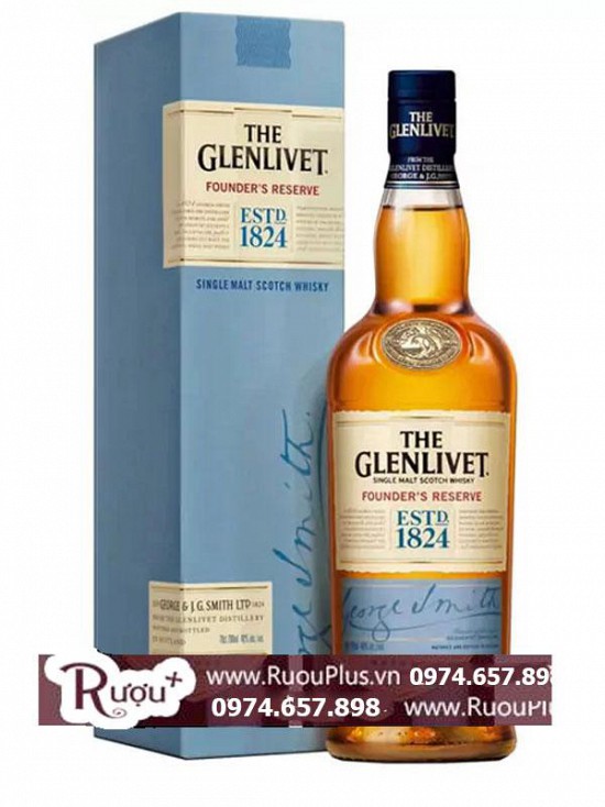 Rượu The Glenlivet 1824 Founder's Reserve