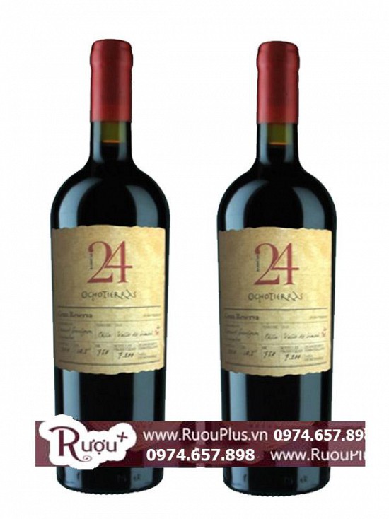 Rượu Vang 24 OchoTierras Gran Reserva