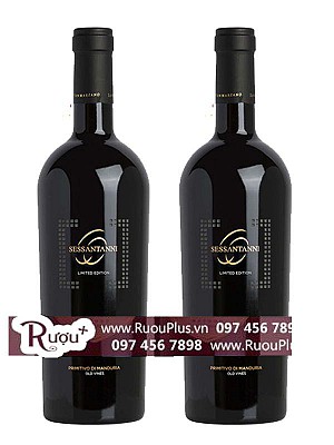 Rượu vang Ý 60 Sessantanni Primitivo Limited Edition