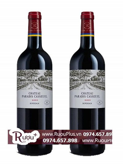Rượu Vang Pháp Chateau Paradis Casseuil 13,5%