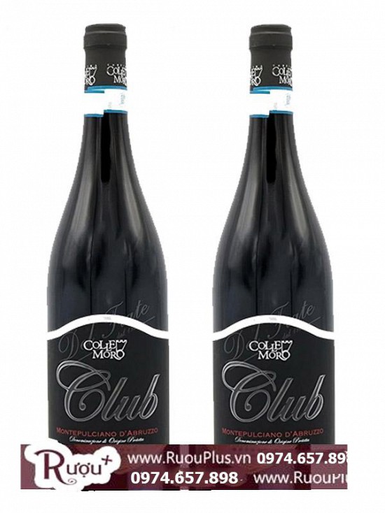 Rượu Vang Colle Moro Club Montepulciano