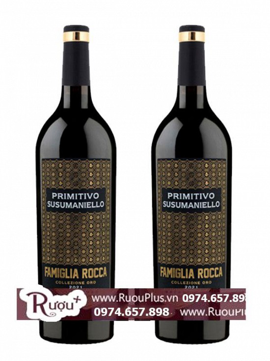 Rượu Vang Famiglia Rocca Primitivo Susumaniello
