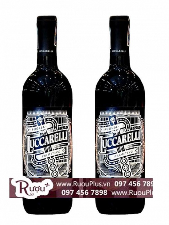 Rượu Vang Luccarelli Vintage Primitivo Edition