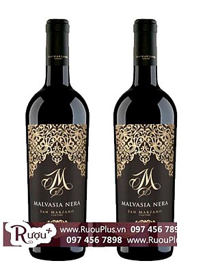 Rượu Vang Ý M Malvasia Nera Vang Chữ M