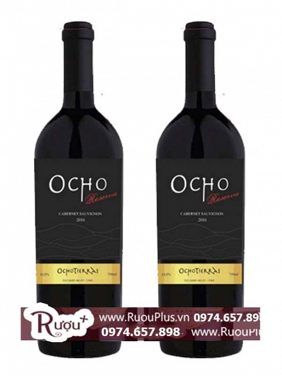 Rượu Vang Ocho Reserva Cabernet Sauvignon
