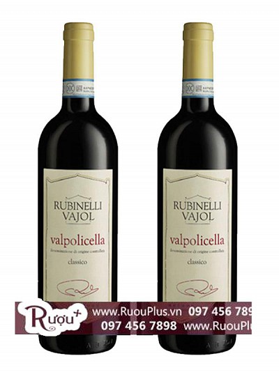 Rượu Vang Rubinelli Vajol Valpolicella Classico Superiore