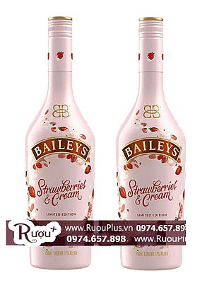 Rượu sữa Baileys Dâu Strawberry Irish Cream