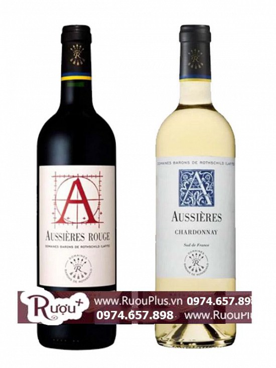 Rượu Vang Aussieres Rouge Barons de Rothschild