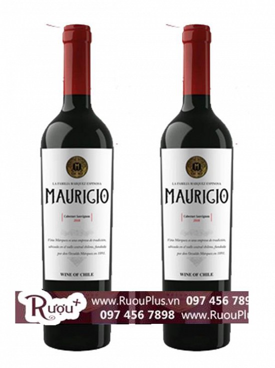Vang Chile Maurigio Cabernet Sauvignon 13,5%