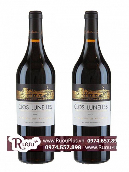 Rượu Vang Clos Lunelles Castillon Cotes de Bordeaux