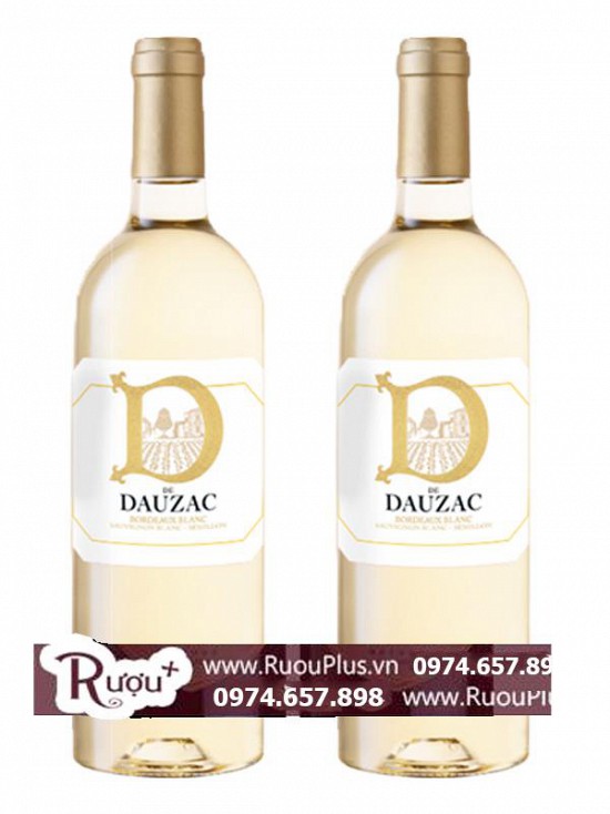 Rượu vang D de Dauzac Bordeaux Blanc