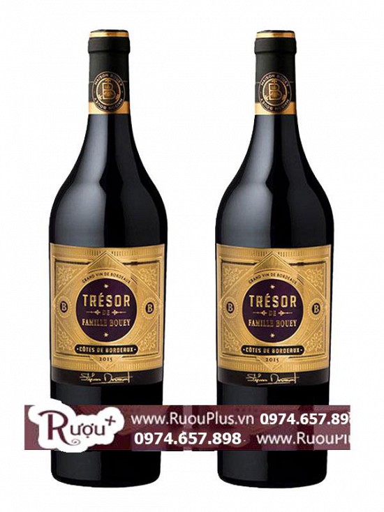 Rượu Vang Tresor De Famille Bouey Bordeaux