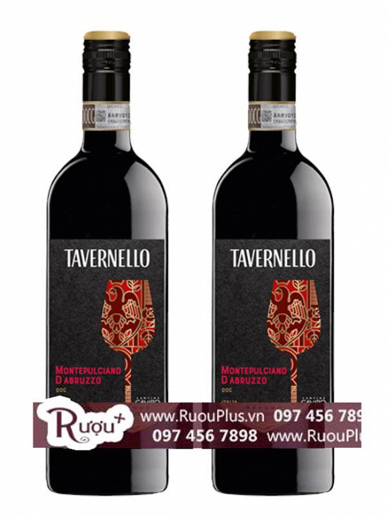 Rượu vang Ý Tavernello Montepulciano D'abruzzo
