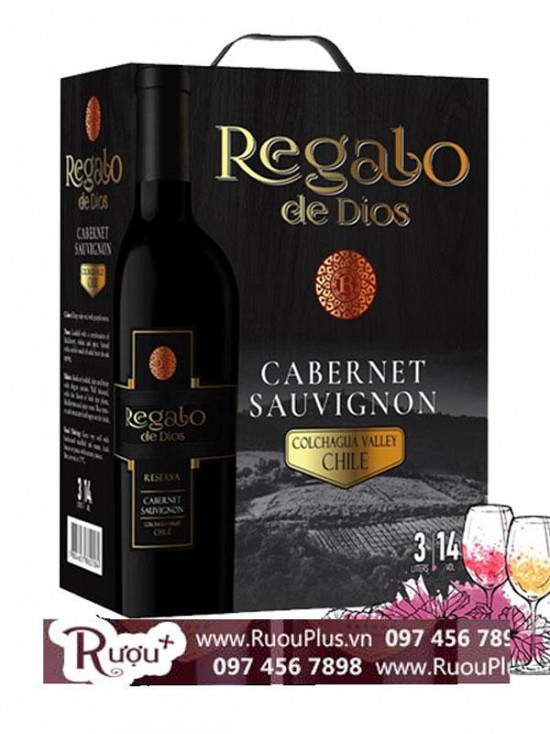 Rượu Vang Bịch Regalo de Dios 14% Cabernet Sauvignon