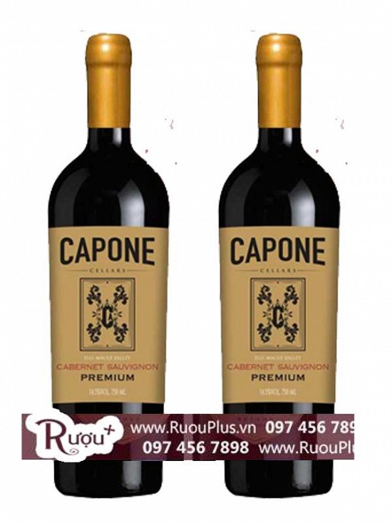 Rượu Vang Chile Capone Premium Cabernet Sauvignon Đầu si